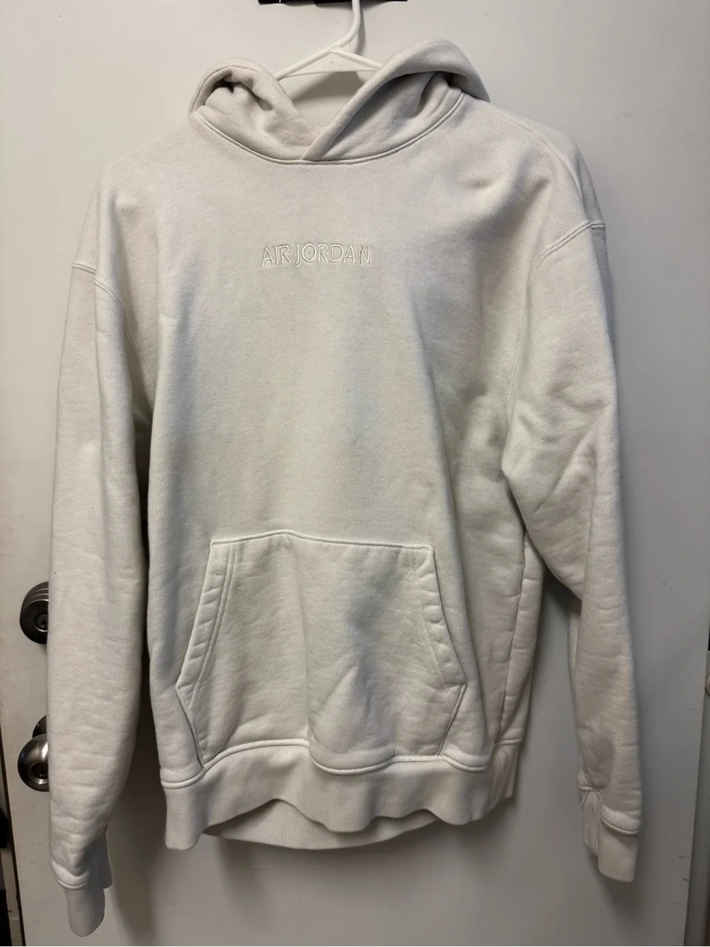 Jordan Men's Crewneck Hoodie in Cream